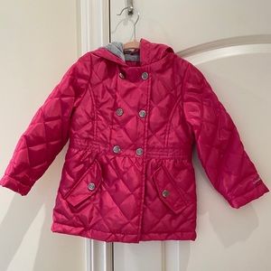 Toddler London Fog Fleece Lined & Hooded Jacket 3T